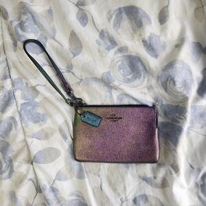 Coach Hologram Wristlet